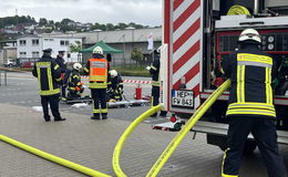 Hessische Feuerwehrleistungsübung auf Kreisebene: 13 Mannschaften am Start 