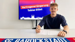 Vertragsverlängerung: Tobias Göbel bleibt der SG Barockstadt weiterhin treu